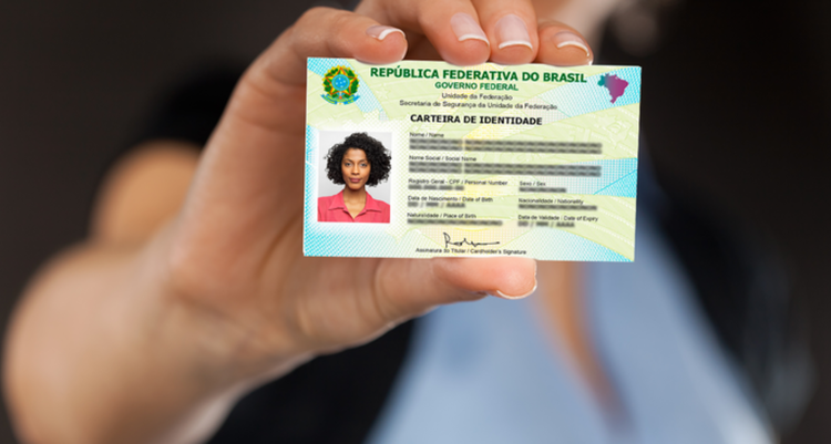 Emissão da nova Carteira de Identidade Nacional.